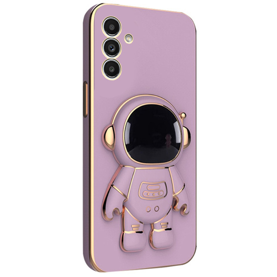 Etui do Samsung Galaxy A34 5G, Astronaut, fioletowe