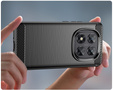 Etui do Xiaomi Redmi Note 14 Pro 5G / Xiaomi Poco X7 5G, Carbon, czarne