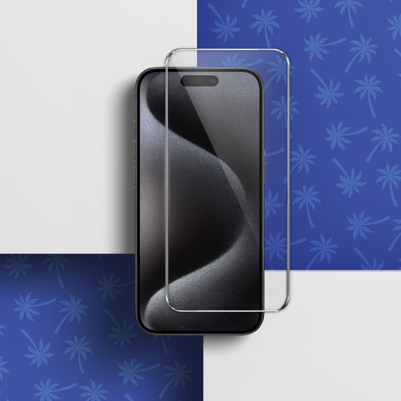 Szkło Hartowane Diamond Palm do iPhone 15/15 Pro