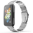 Bransoleta Stalowa do Huawei Band 7, Srebrna