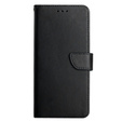 Etui z klapką do Samsung Galaxy A35 5G, Nappa Texture Wallet, czarne