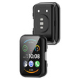 2w1 Etui + Szkło Hartowane do Huawei Watch Fit / Fit SE, czarne