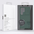 Etui NILLKIN do Samsung Galaxy S23 Ultra, Silicone CamShield Case do MagSafe, zielone