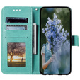 Etui z klapką do Samsung Galaxy S23 FE, Mandala, zielone