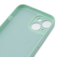 Etui do iPhone 15 Plus, Silicone Lite, miętowe