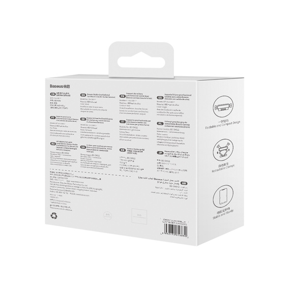 Baseus uchwyt samochodowy Stable Lite grawitacyjny do kratki - czarny