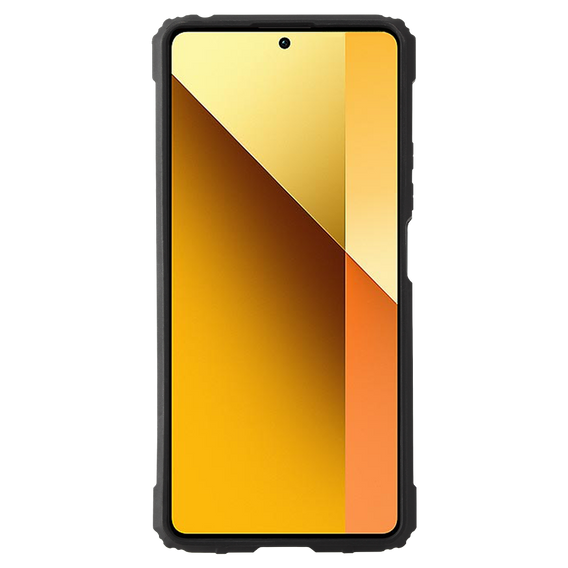 Etui pancerne do Xiaomi Redmi Note 13 5G, CamShield Slide, czerwone + Szkło Hartowane 9H