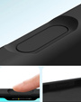 Etui silikonowe do iPhone 17 Pro Max, do MagSafe, antywstrząsowe, czarne