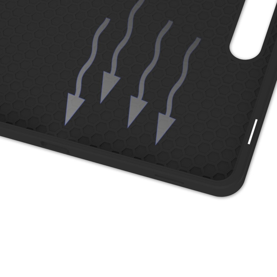 Etui do Samsung Galaxy Tab S10 FE+ Plus, Smartcase z miejscem na rysik, czarne