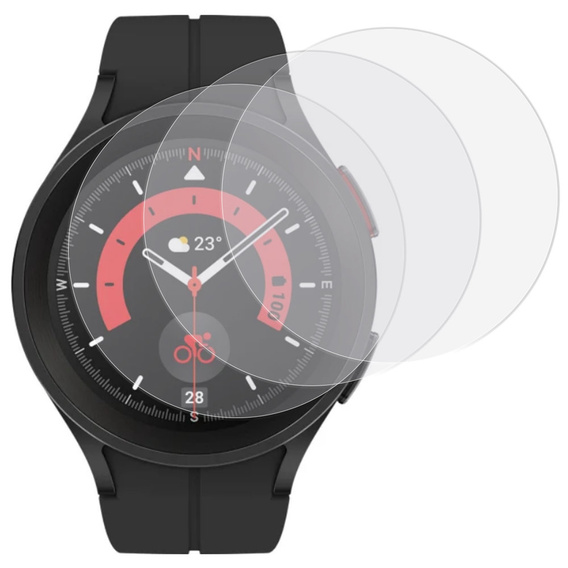 3x Folia Hydrożelowa ERBORD do Samsung Galaxy Watch 5 Pro 45mm