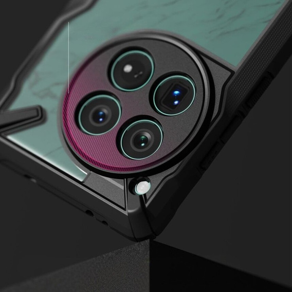 Etui Ringke Fusion X przezroczyste / czarne do OnePlus 12 5G