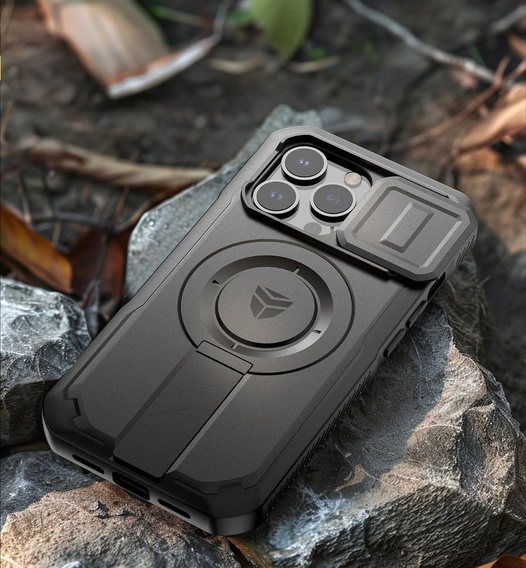 Magnetyczne etui Dexnor do iPhone 13 Pro – ochrona i wygoda w jednym, czarne