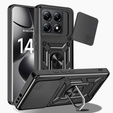 Etui pancerne do Xiaomi 14T Pro, CamShield Slide, czarne