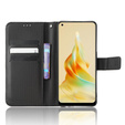 Etui z klapką do Oppo Reno8 T 4G, Wallet Smart Magnet, czarne