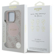 Etui Guess 4G Circle with Classic Logo, do MagSafe do iPhone 16 Pro Max