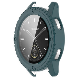 2w1 Etui + Szkło Hartowane do Xiaomi Watch S3, Zielone