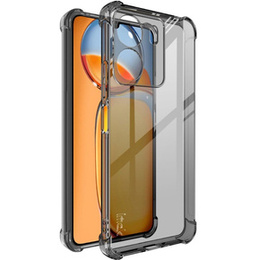 Etui IMAK do Xiaomi Redmi 13C / Poco C65, Dropproof, przezroczyste / czarne