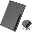 Etui do Samsung Galaxy Tab S10 Ultra, Smartcase z miejscem na rysik, szare