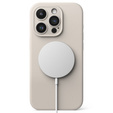 Etui Ringke do iPhone 15 Pro Max, Silicone MagSafe, szare