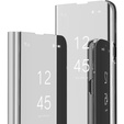 Etui do Samsung Galaxy A53 5G, Clear View, srebrne