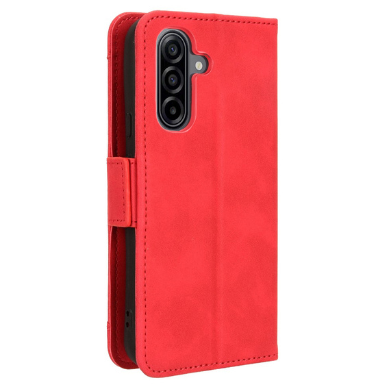 Etui z klapką do Oppo Reno 14F, Card Slot, portfelowe, czarne