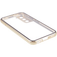Etui do Samsung Galaxy S22, Magnetic Dual Glass, złote