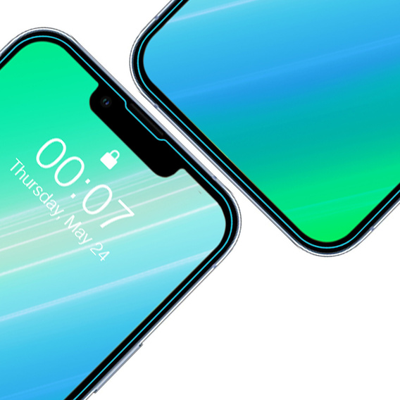 2x Szkło Hartowane do iPhone 13 Pro Max, ERBORD 9H Hard Glass, szybka