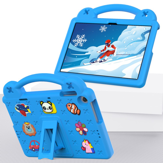 Etui do Lenovo Tab M10 10.1 Gen 3 TB-328FU/TB-328XU, Cute Patterns, z podstawką, Niebieskie