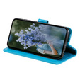 Etui z klapką do Oppo A17, Mandala, niebieskie