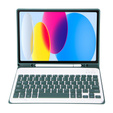 Etui z klawiaturą do iPad 11" 2025 A16 (11 gen.) / iPad 10.9" 2022 (10 gen.), Pen Slot, ciemnozielone
