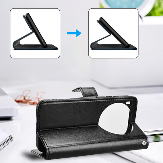 Etui z klapką Crazy Horse Wallet do Vivo X300 Pro