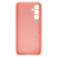 Etui do Samsung Galaxy A54 5G, Silicone Lite, różowe + szkło 9H