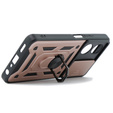 Etui pancerne do Oppo A38 4G / Oppo A18 4G, CamShield Slide, różowe rose gold