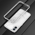 Etui do Nothing Phone (2), Armor Bumper, srebrne
