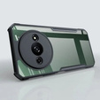 Etui do Xiaomi Redmi A3, z blaszką magnetyczne, przezroczyste / czarne