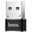 Adapter HOCO UA6 OTG USB-A do USB-C – czarny