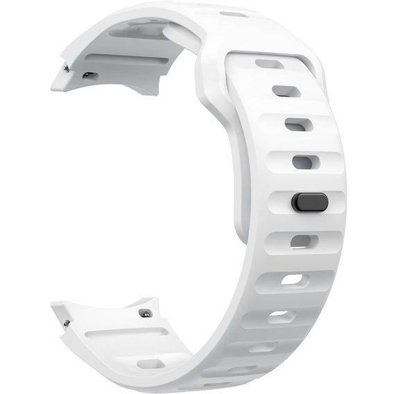 Pasek Silikonowy do Samsung Galaxy Watch 4/5/6, Biały