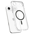 Etui Spigen Ultra Hybrid MagSafe do iPhone 17 Air, Clear/Graphite