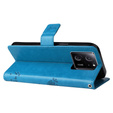 Etui z klapką do Xiaomi 13T / 13T Pro, Butterfly, niebieskie