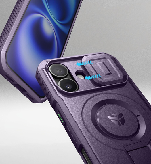 Etui Dexnor MagSafe z osłoną aparatu do iPhone 16
