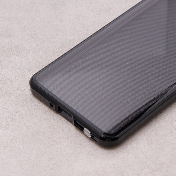Etui do Huawei P30 Pro, ERBORD Glass Armor Leather, czarne