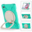 Etui dla dzieci do Samsung Galaxy Tab A7 Lite 8.7 T220/T225, Pancerne, dziecięce, Zielone / Szare