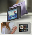 Dexnor – magnetyczne etui z podstawką do iPad Pro 13" 2024 (7. generacji) - fioletowe