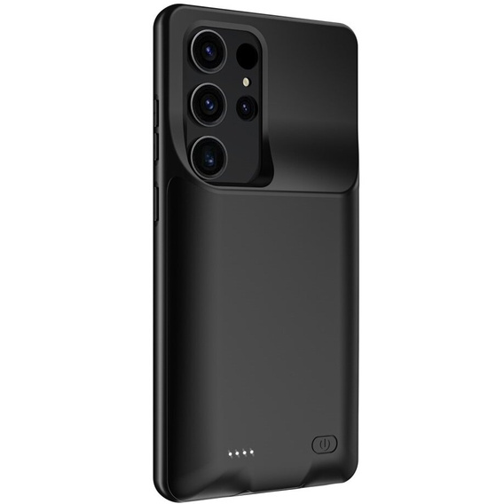 Etui z Baterią 10000mAh do Samsung Galaxy S23 Ultra, czarne
