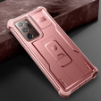 Etui pancerne do Samsung Galaxy Note 20 Ultra, Dexnor Full Body, Różowe