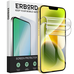 2x Folia Hydrożelowa ERBORD do iPhone 14 Plus – elastyczna ochrona ekranu na co dzień