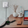 Ładowarka, kabel USB Type-C do Google Pixel Watch, Czarny