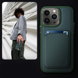 Etui do iPhone 14 Pro Max, Skin-touch MagSafe, zielone