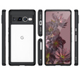 Etui do Google Pixel 7 Pro 5G, Fusion Hybrid, z ochroną aparatu, przezroczyste / czarne