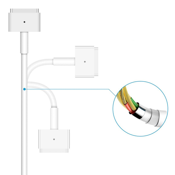 Zasilacz 45W z kablem MagSafe 2 T do Apple MacBook Air 14.85V 3.05A